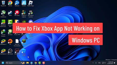 how to fix xbox app not working on pc