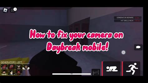 how to fix your camera on roblox mobile