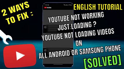 how to fix youtube not responding android