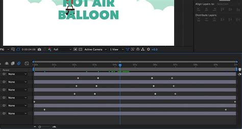 how to flip a set of keyframes in after effects