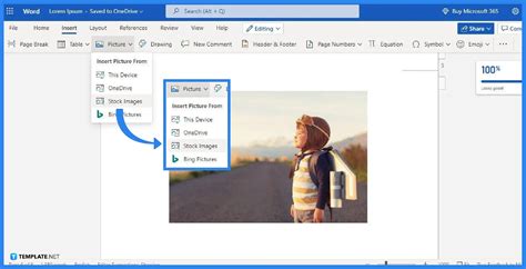 how to flip an image in word