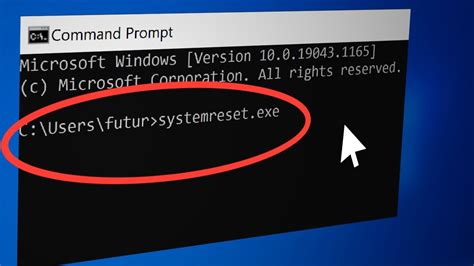 how to force reset windows 10 with cmd