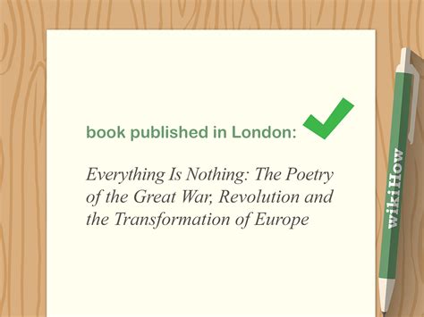 how to format a book title in writing