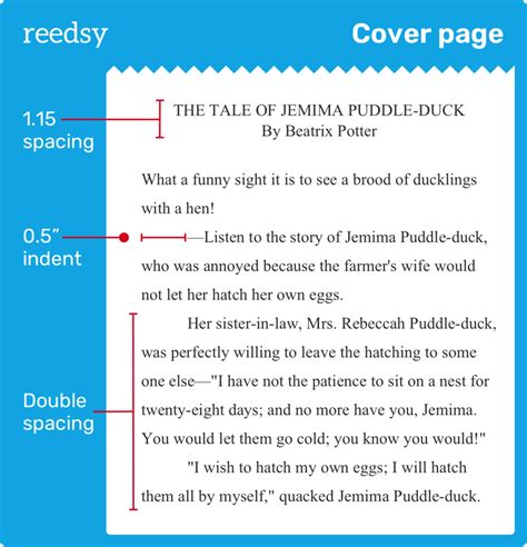 how to format a children's book in word