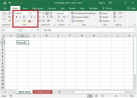 how to format all cells in excel