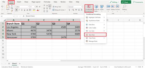 how to format blank cells