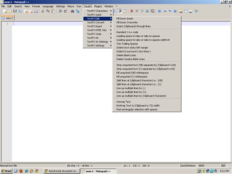 how to format code in notepad ++