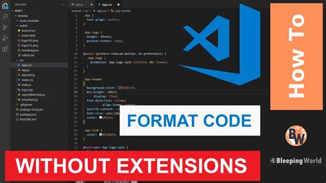 how to format code in visual studio 2024
