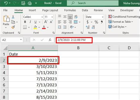 how to format date in excel to remove time