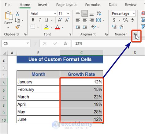 how to format decimal to percentage in excel