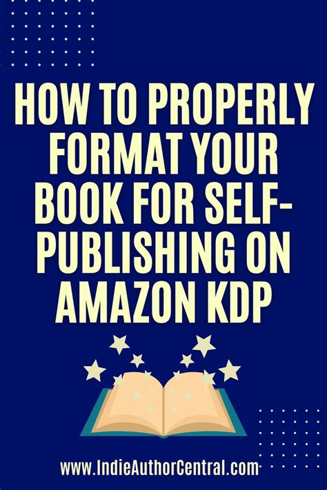 how to format for amazon kdp