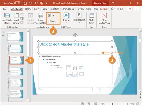 how to format layout in powerpoint