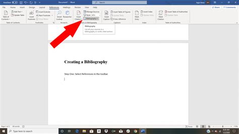 how to format references in word mac