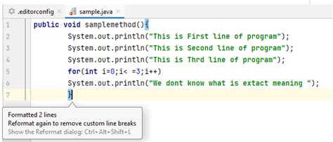 how to format your code in intellij
