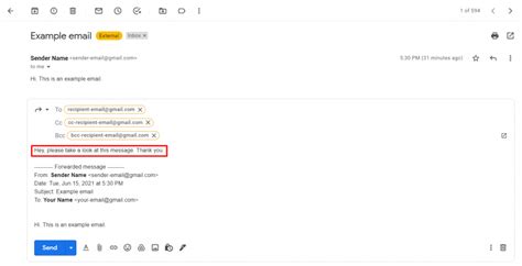 how to forward an email to someone else