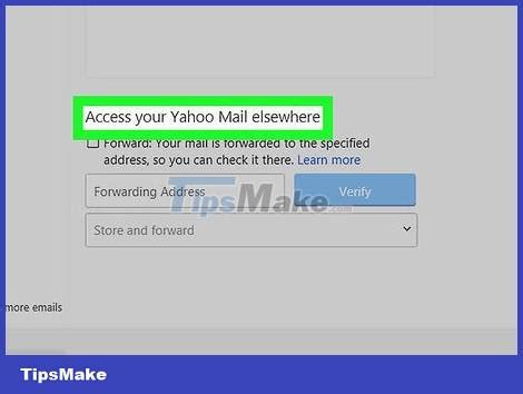 how to forward emails from yahoo to gmail