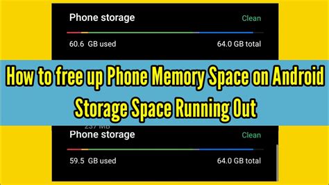 how to free up. space on my android device