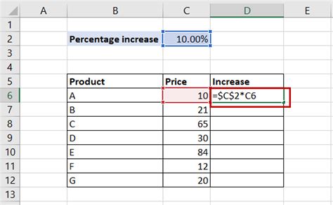how to freeze table in excel formula