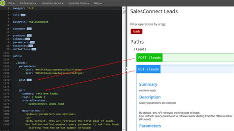 how to generate api documentation using swagger