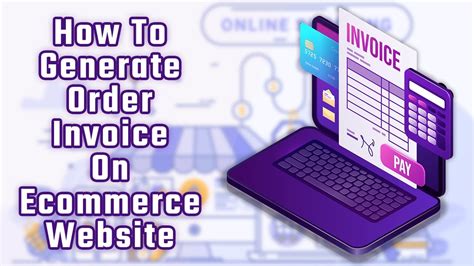 how to generate invoice in wordpress