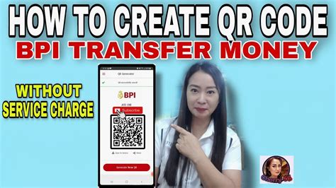 how to generate qr code bpi mobile app
