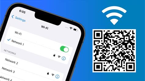 how to generate qr code for wifi in iphone