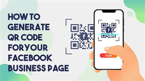 how to generate qr code for your fb page