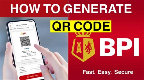 how to generate qr code in bpi mobile banking