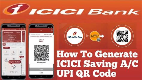 how to generate qr code in icici app