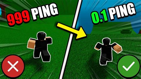 how to get 0 ping in roblox mobile