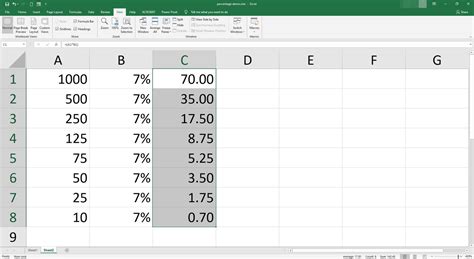 how to get 10 in excel