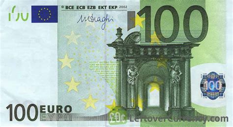 how to get 100 euro notes