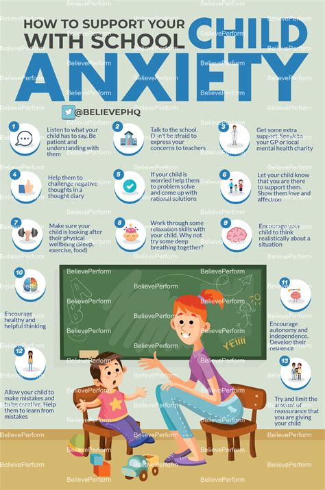 how to get a child with anxiety to go to school