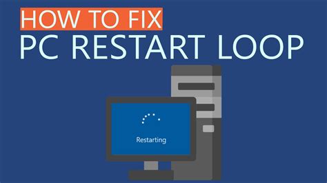 how to get a computer to stop restarting