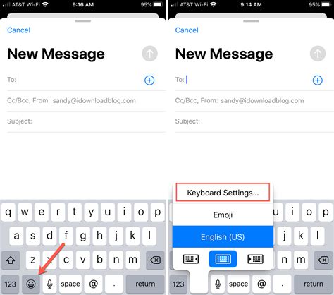 how to get a custom keyboard on iphone