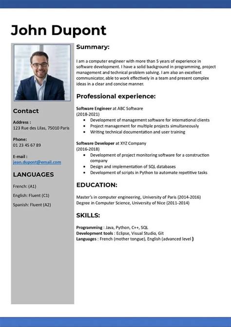 how to get a cv format on word