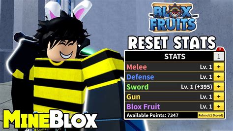 how to get a free stat reset in blox fruits