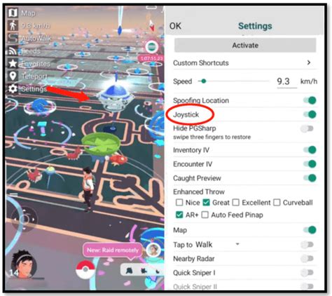 how to get a joystick in pokemon go free