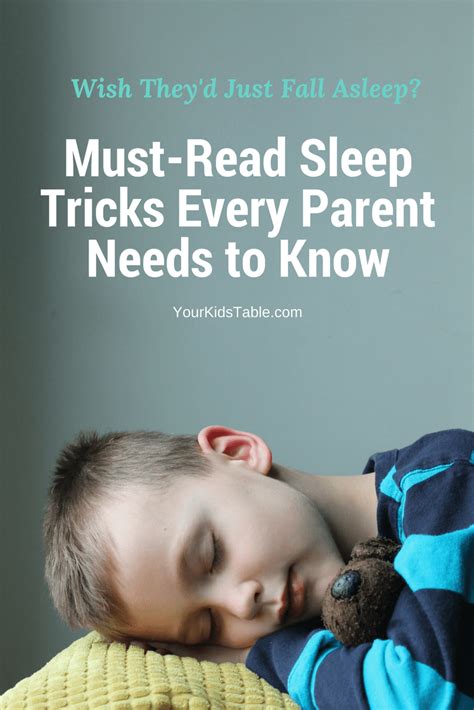 how to get a kid to fall asleep fast