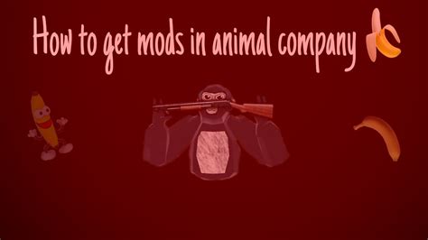 how to get a mod menu in animal company