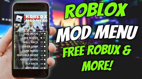how to get a mod menu in roblox