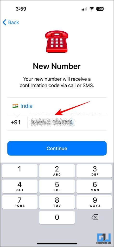 how to get a new number on iphone