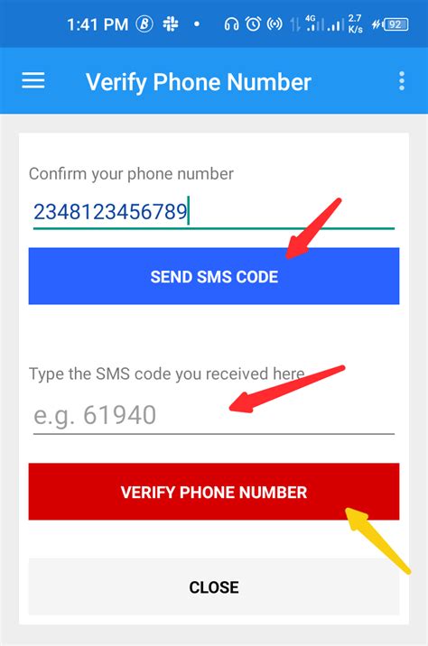 how to get a phone number for verification code