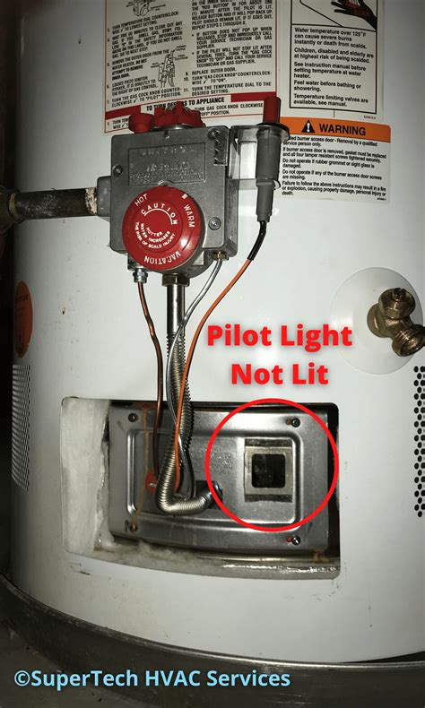 how to get a pilot light lit
