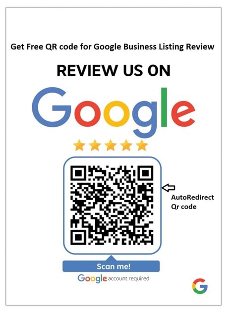 how to get a qr code for google reviews