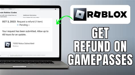 how to get a refund from a roblox gamepass
