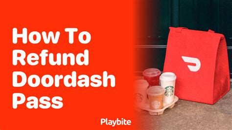 how to get a refund from doordash