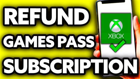 how to get a refund from game pass