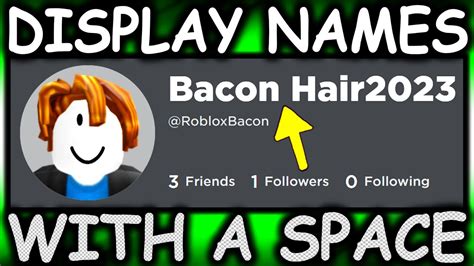 how to get a roblox display name with spaces