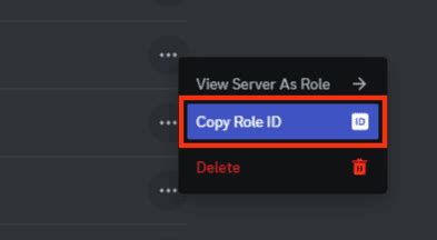how to get a role id on discord